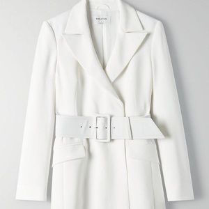 White Babaton blazer dress